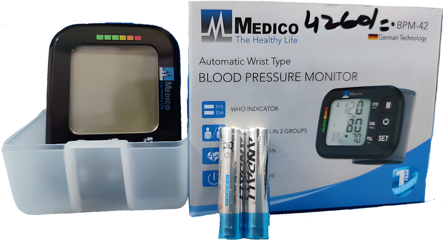 Digital Wrist Type BP Monitor (BPM-42)