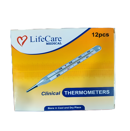 Life Care Flat Thermometer Full Box