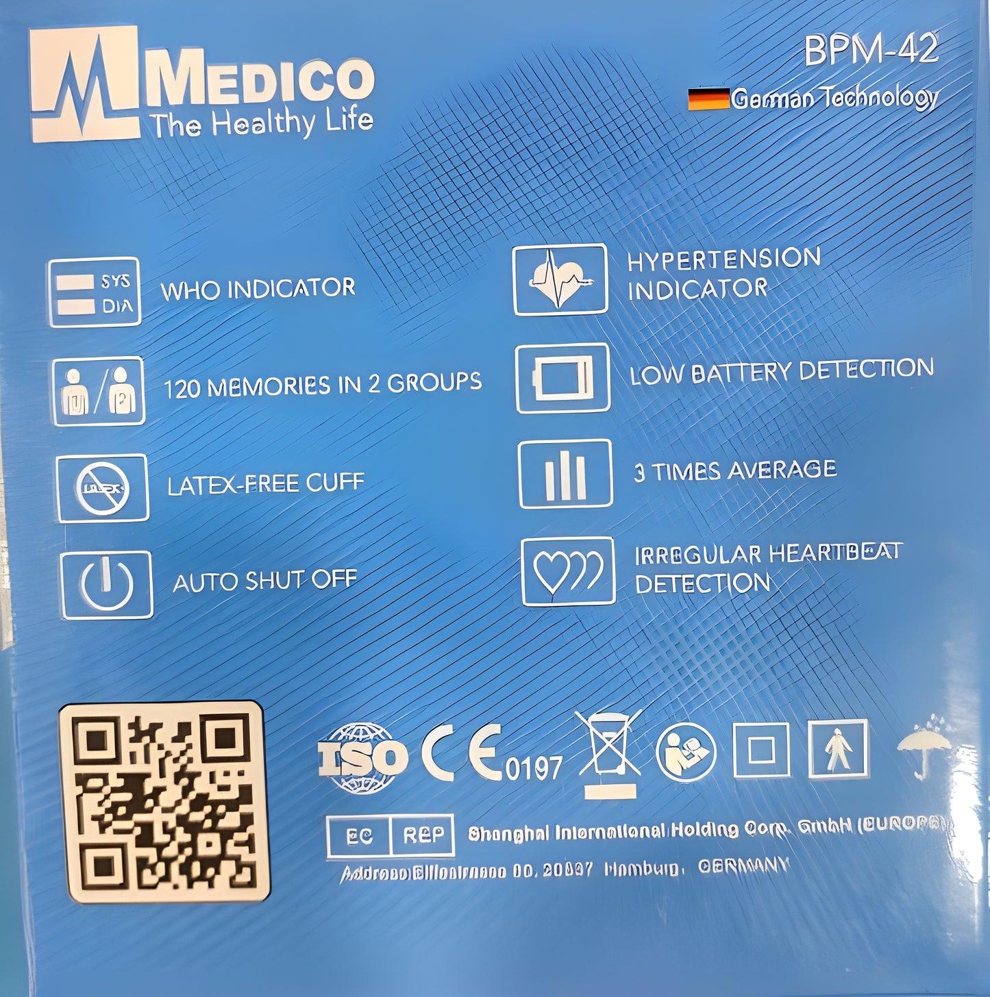 Digital Wrist Type BP Monitor (BPM-42)