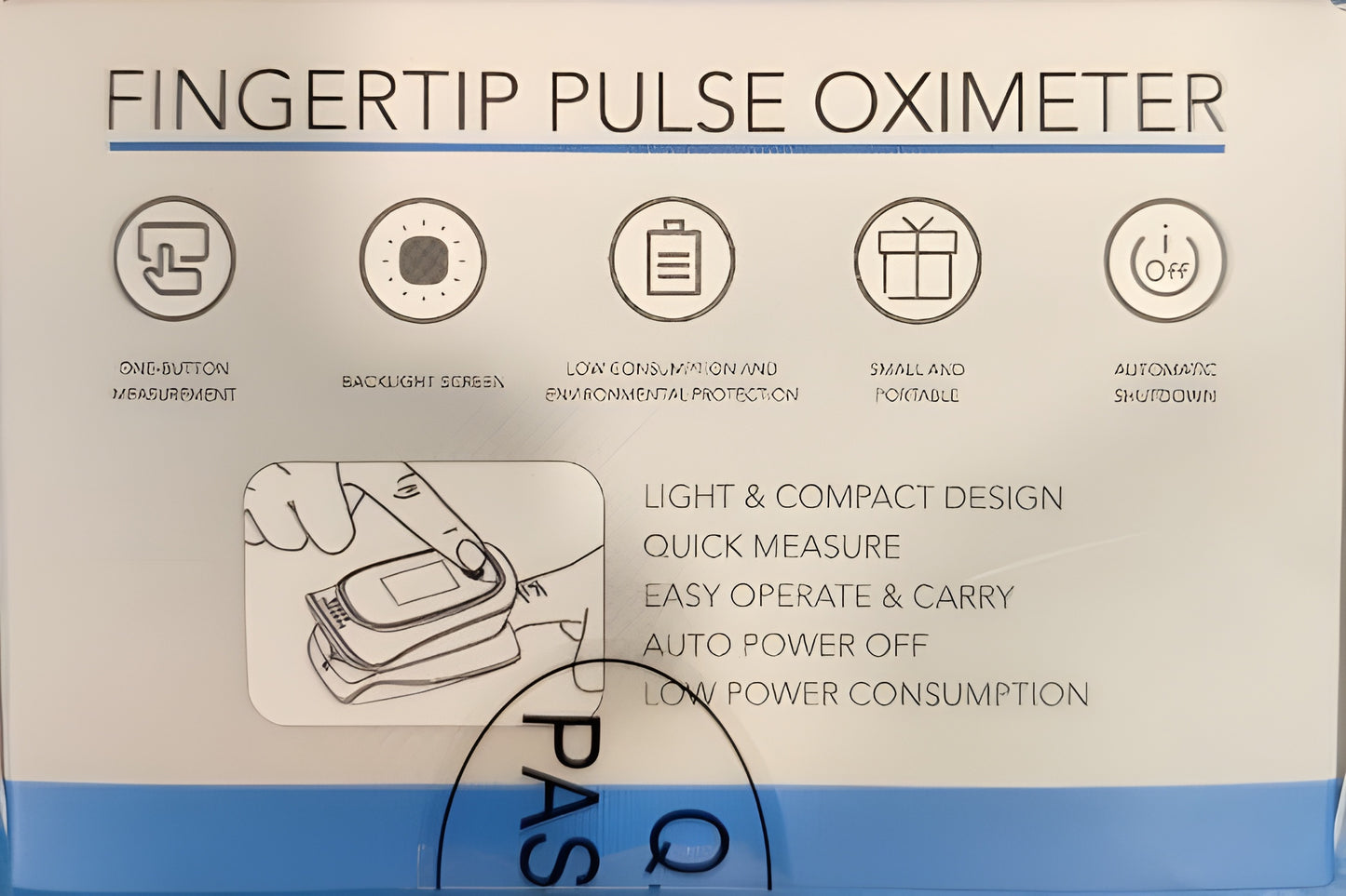 Fingertip Pulse Oximeter (FPO-99) Medico German Technology