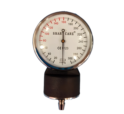 Smart Care Aneroid sphygmomanometer (Model no. 458).