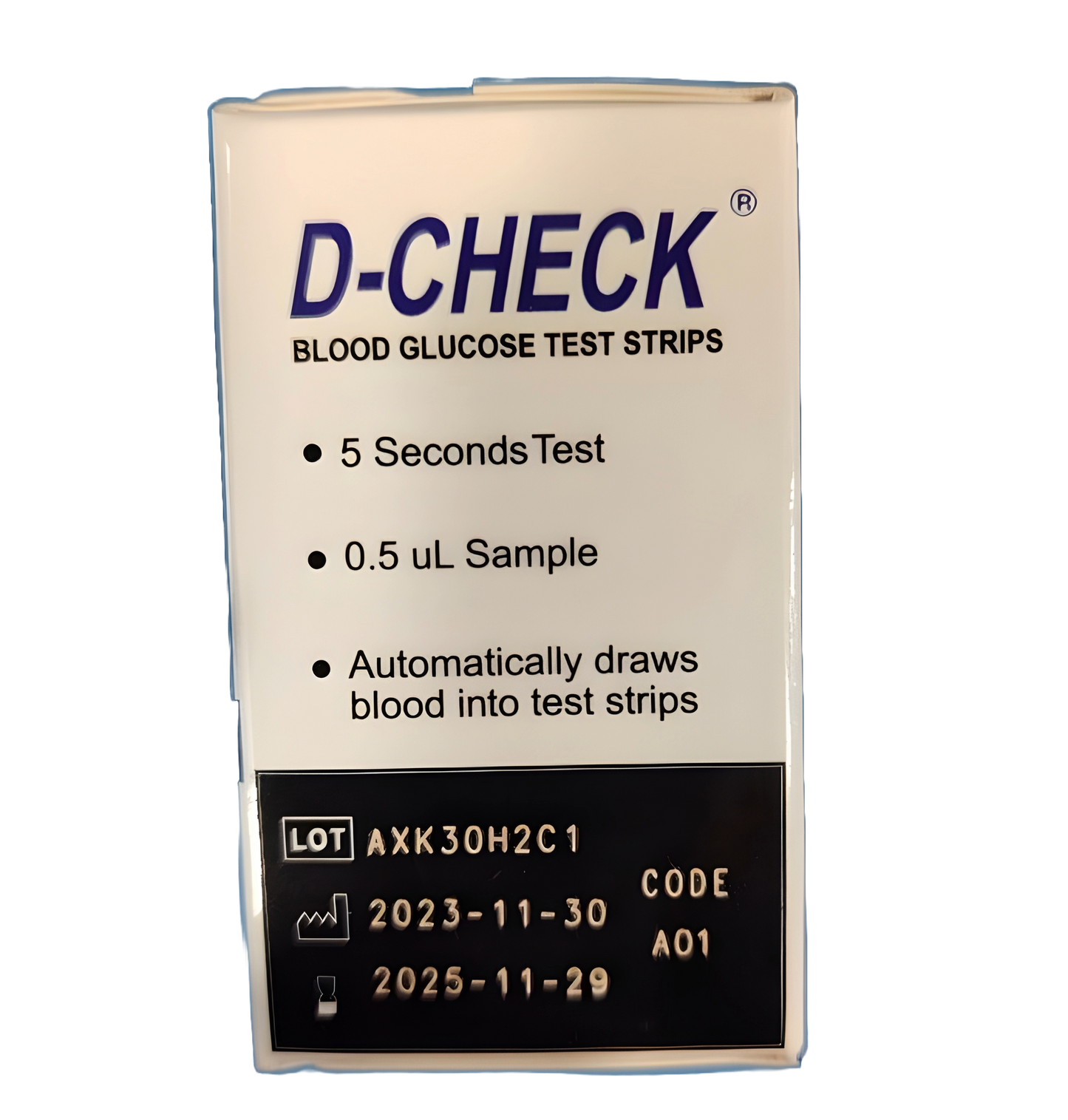 Blood Glucose Test Strips | D-Check