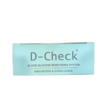 D-Check Glucometer | Blood Glucose Monitoring System