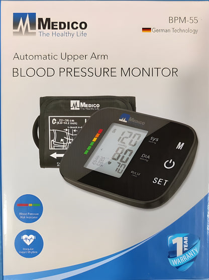 Digital UPPER ARM BP Monitor (BPM-55)