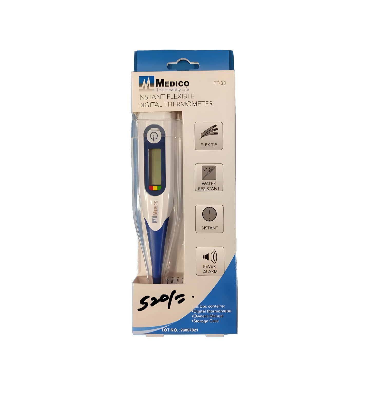 Digital Thermometer Instant Flexible FT-33