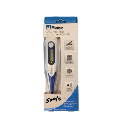 Digital Thermometer Instant Flexible FT-33