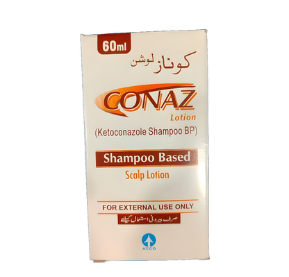 Conaz Lotion (Ketoconazole Shampoo BP)