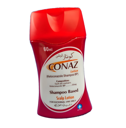 Conaz Lotion (Ketoconazole Shampoo BP)