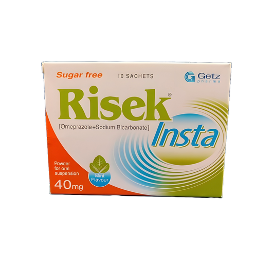 Sachet Risek 40mg Full Pack