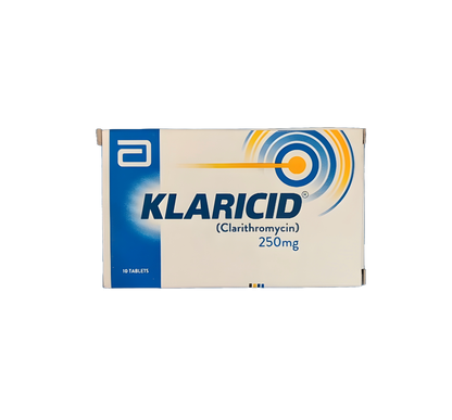 Tablet Klaricid (Clarithromycin) 250mg