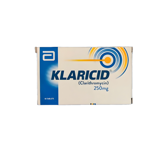 Tablet Klaricid (Clarithromycin) 250mg