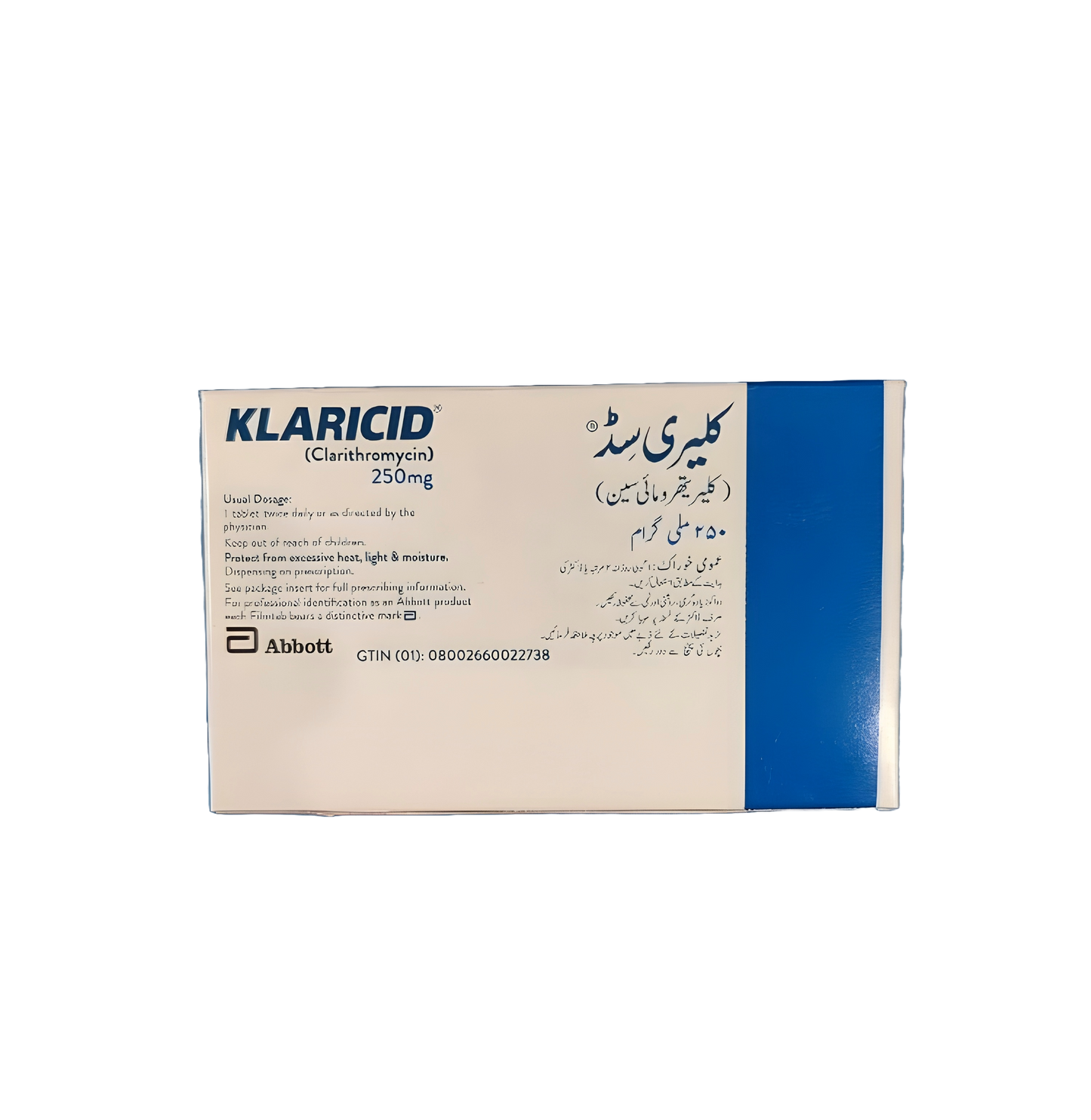 Tablet Klaricid (Clarithromycin) 250mg