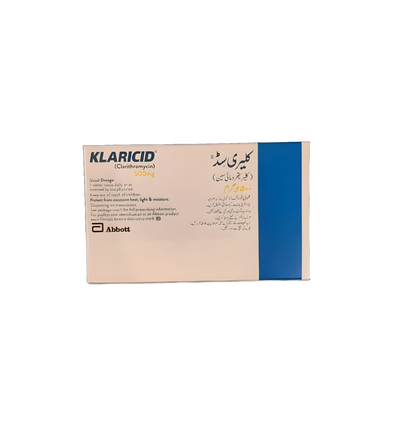 Tablet Klaricid (Clarithromycin) 500mg