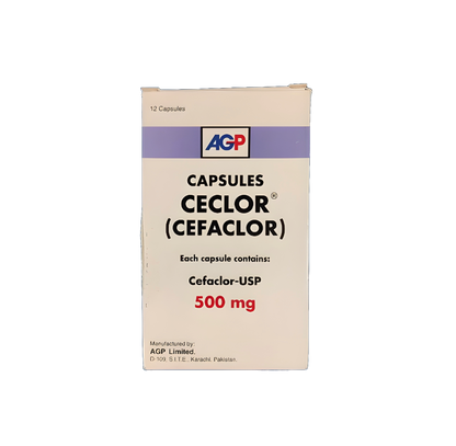 Capsules Ceclor (Cefaclor) 500mg